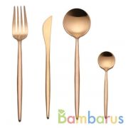 Набор столовых приборов Xiaomi Maison Maxx Stainless Steel Cutlery Set (Gold) | фото №0