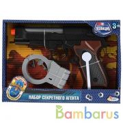 НАБОР ПОЛИЦИЯ ИГРАЕМ ВМЕСТЕ СВЕТ+ЗВУК В РУСС. КОР. 25,7*17,4*4,3СМ в кор.2*48шт | фото №0