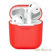 Чехол силиконовый Deppa для AirPods (Красный) | фото №0