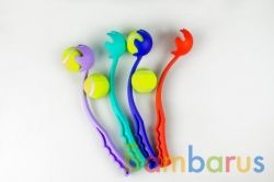 ИГРУШКА БРОСАТЕЛЬ С МЯЧОМ ЛИЦЕНЗИЯ 44 КОТЕНКА в кор.70шт | фото №0