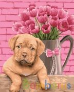 РИСОВАНИЕ ПО НОМЕРАМ НА ХОЛСТЕ, ВЕСЕННИЙ ПОДАРОК, РАЗМЕР 40*50 в кор.22шт | фото №0