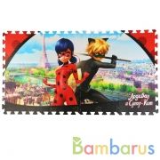 КОВРИК-ПАЗЛ "ИГРАЕМ ВМЕСТЕ" "ЛЕДИ БАГ И СУПЕР-КОТ" 8 СЕГМЕНТОВ, КАЖДЫЙ 31.5*31.5СМ В ПАК. в кор.12шт | фото №0