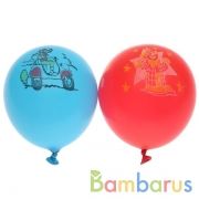 ШАРИК НАДУВНОЙ 10" С РИС. АССОРТИ УП-100ШТ | фото №0