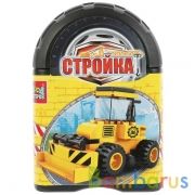 Конструктор "Город мастеров" стройка: бульдозер, 36дет. в банке (русс. уп.) в кор.72шт | фото №0