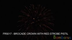 fr5017 BROCADE CROWN W/ STROBE PISTIL | фото №0