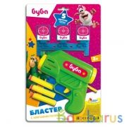 Бластер БУБА мягкие пули, мишени,  блис.32,2*20,5*5см ИГРАЕМ ВМЕСТЕ в кор.2*96шт | фото №0