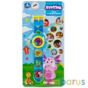 ЧАСЫ "УМКА" "ЛУНТИК" С ПРОЕКЦИЕЙ 2789-B НА БЛИСТЕРЕ (РУСС. УП.) 4*29*14СМ в кор.2*144шт | фото №0