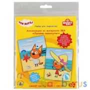 Наб. д/дет. тв-ва ТРИ КОТА ап-ция с тактильно-визуал. восприятием (18х15 см) MultiArt в кор.100шт | фото №0