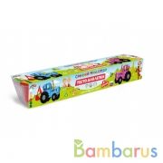 Тесто для лепки Синий ТРАКТОР 6 цв. по 60 г, рф МУЛЬТИ АРТ в кор.12шт | фото №0