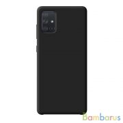 Чехол Deppa Liquid Silicone Case для Samsung Galaxy A51 (Черный) | фото №0