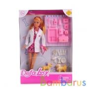 Кукла доктор, с 2-мя собачками и аксесс. в кор. в кор.2*18шт | фото №0