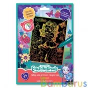 Набор д/дет творчества ЭНЧЕНТИМАЛС гравюра 18*24 см, цветная МУЛЬТИ АРТ в кор.120шт | фото №0