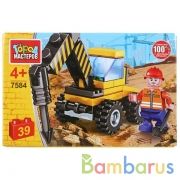 Конструктор "стройка: бур", 39дет. в кор. ТМ "Город мастеров" в кор.80шт | фото №0