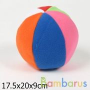 ИГРУШКА МЯЧ С ПОГРЕМУШКОЙ (РАДУГА) в кор.100шт | фото №0