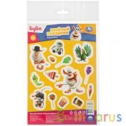 Буба. Веселый праздник. Наклейки А5. 145х210мм. Умка в кор.500шт | фото №0