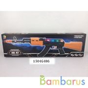 Автомат на бат. свет+звук, вибрация 998-03 в кор. в кор.2*48шт | фото №0