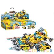 Конструктор пласт. строительная техника, в ассорт, в кор. в дисплее уп-8шт в кор.18уп | фото №0