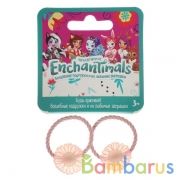 Аксесс д/девочек ЭНЧЕНТИМАЛС 2 резинки д/волос на карт. в пак. МИЛАЯ ЛЕДИ уп-10шт в кор.100уп | фото №0