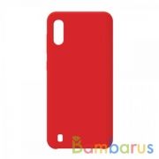 Чехол силиконовый Silicon Cover для Samsung A01 (Красный) | фото №0