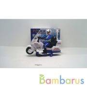 Мотоцикл на бат. свет+звук, с фигуркой в кор. в кор.2*36шт | фото №0