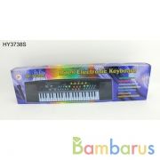 Электроорган со светом, с микрофоном в кор. в кор.2*24шт | фото №0