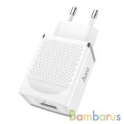 Сетевое зарядное устройство Hoco C42A USB Quick Charge 3.0 (Белый) | фото №0