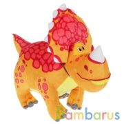 Игрушка мягкая Турбозавры буль 25см, муз. чип. в пак МУЛЬТИ-ПУЛЬТИ в кор.24шт | фото №0