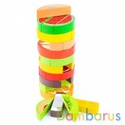 ЛОГИЧЕСКИЙ ИГРОВОЙ НАБОР  "БАШНЯ"" ФРУКТЫ" ( 30 ДЕТ.) в кор.18шт | фото №0