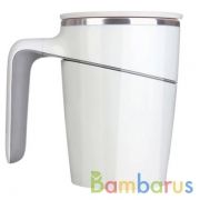 Термокружка Xiaomi Fiu Elegant Do Not Roll (0,47 мл) белая | фото №0