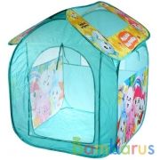 Палатка детская игровая МАЛЫШАРИКИ 83х80х105см, в сумке ИГРАЕМ ВМЕСТЕ в кор.24шт | фото №0