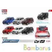 Машина металл. инерц. в ассорт. в дисплее уп-12шт в кор.2*6уп | фото №0