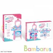 Набор игровой туалетный столик на бат. свет+звук, с аксесс., в ассорт. 3616 в кор. в кор.10шт | фото №0