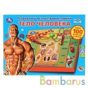 Электровикторина тело человека, более 100 вопросов и ответов. Умка в кор.24шт | фото №0