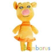 Игрушка мягкая Оранжевая корова Зо, 21 см, без чипа, в пак. МУЛЬТИ-ПУЛЬТИ в кор.24шт | фото №0