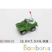 Заводная игрушка машина военная 212-2 в пак. в кор.2*150шт | фото №0