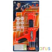 Бластер стреляющий шариками блист.19*38*5см ИГРАЕМ ВМЕСТЕ в кор.2*36шт | фото №0