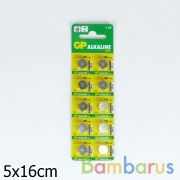 ЭЛЕМЕНТ ПИТАНИЯ ("ПУГОВИЧНАЯ RL-54") GP 189-2C10 НА БЛИСТЕРЕ УП-10ШТ | фото №0