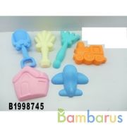 Набор песочный, цвет в ассорт. в сетке в кор.2*72шт | фото №0