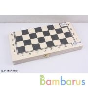 Шахматы (дерево) S068-3 в пак. в кор.100шт | фото №0