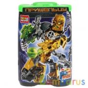 Конструктор "город мастеров" пришелец в банке, 55дет. Город мастеров в кор.2*48шт. | фото №0