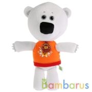 МЯГКАЯ ИГРУШКА "МУЛЬТИ-ПУЛЬТИ" МЕДВЕЖОНОК БЕЛАЯ ТУЧКА 30СМ (М/Ф МИ-МИ-МИШКИ), ОЗВУЧ. в кор.12шт | фото №0