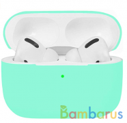 Чехол силиконовый для наушников Apple AirPods Pro (Мятный) | фото №0