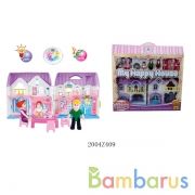 Дом для кукол с фигурками и мебелью в кор. в кор.2*9шт | фото №0