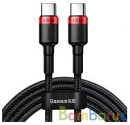 Кабель Baseus Cafule PD2.0 flash charging USB Type-C - USB Type-C (CATKLF-AL91) | фото №0