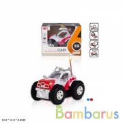 Машина-перевертыш на бат. со светом в кор. в кор.2*60шт | фото №0