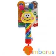 Текстильная игрушка погремушка бабочка пищалка функционал Умка в кор.250шт | фото №0