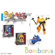 Робот-машина с аксесс., в ассорт. HF888-2AB в кор. в кор.2*48шт | фото №0