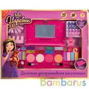 Косметика ДЛЯ ДЕВОЧЕК Царевны тени, блеск, румяна лак наклейки разделит кор МИЛАЯ ЛЕДИ в кор.2*18шт | фото №0