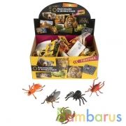 Игрушка пластизоль Играем вместе насекомые 8-11см, 12 асс., с хэнтэгом в диспллее уп-60шт в кор.12уп | фото №0