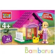 Конструктор домик питомца, 46 дет. Город мастеров в кор.2*40шт | фото №0